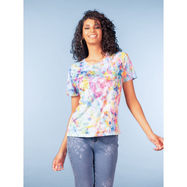 Alison Sheri crew neck T-Shirt