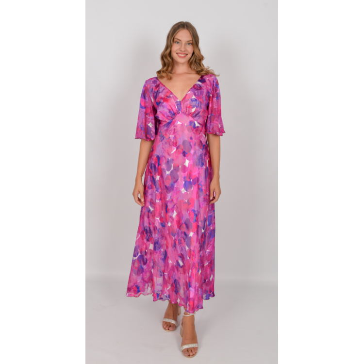 Allison silk maxi dress