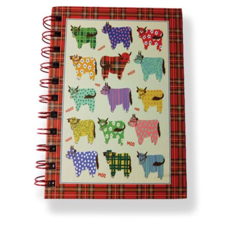 Assorted Highland cow notebook