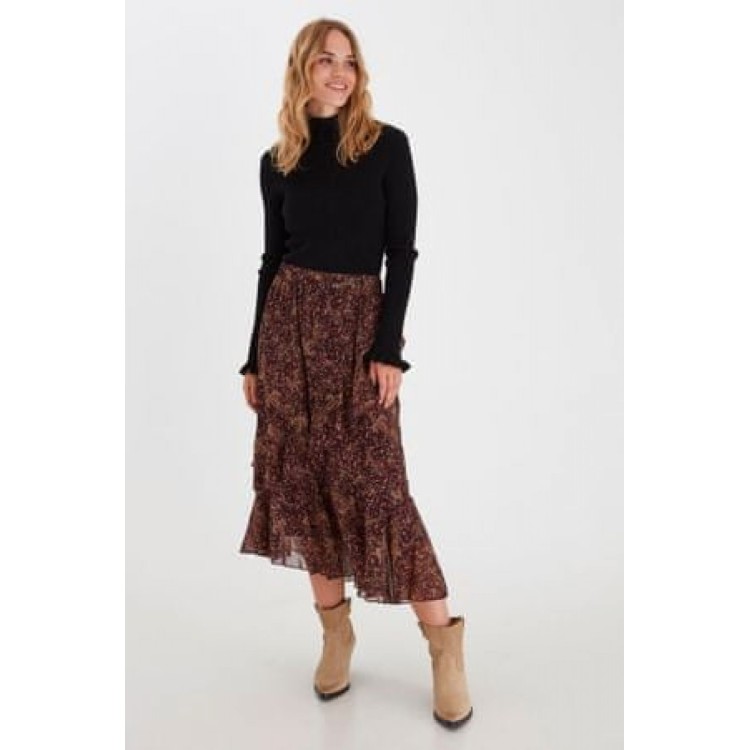 B Young wine mix skirt