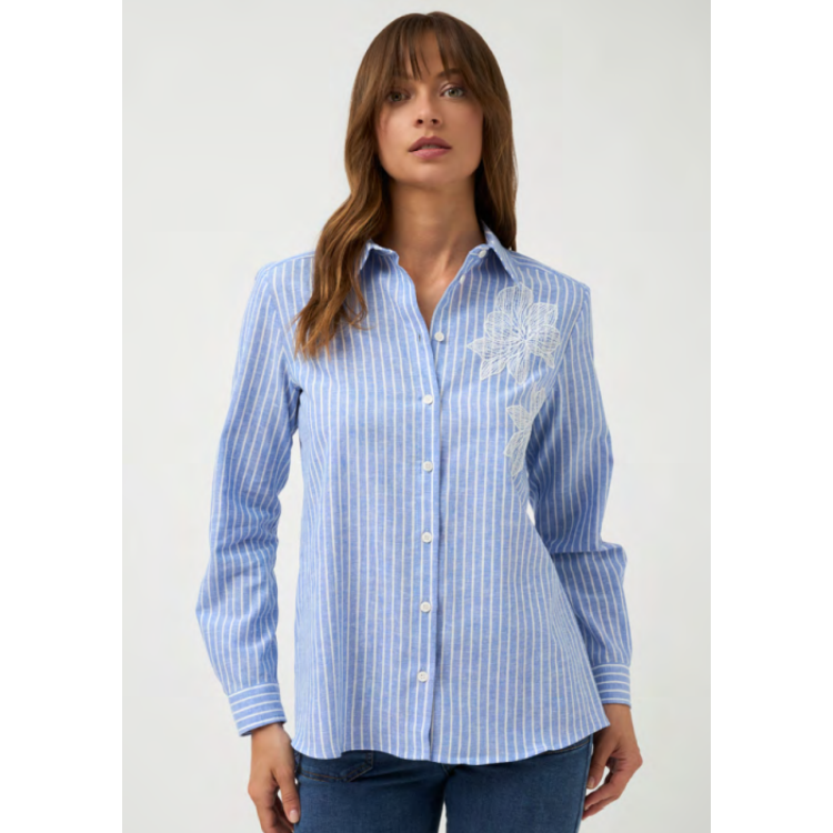 Barlioche Tabay stripe shirt