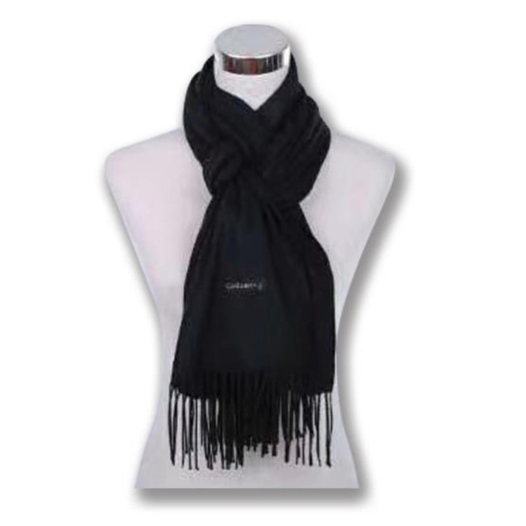 Black pashmina scarf