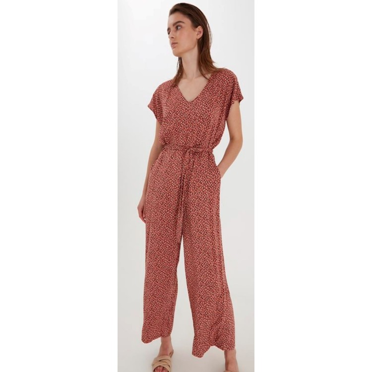 B young Jumpsuit Etruscan red mix