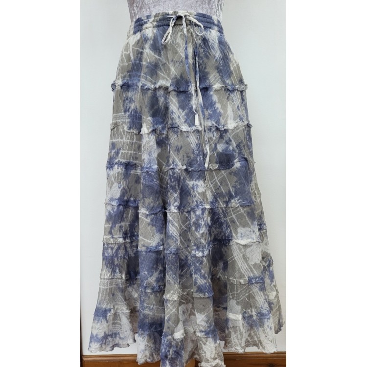 Claudia C tie dye skirt