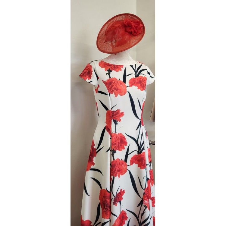Coco Doll Red Carnation dress