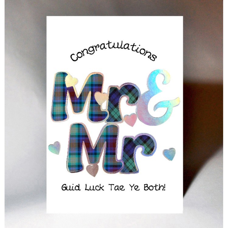 Congratulations Mr & Mrs