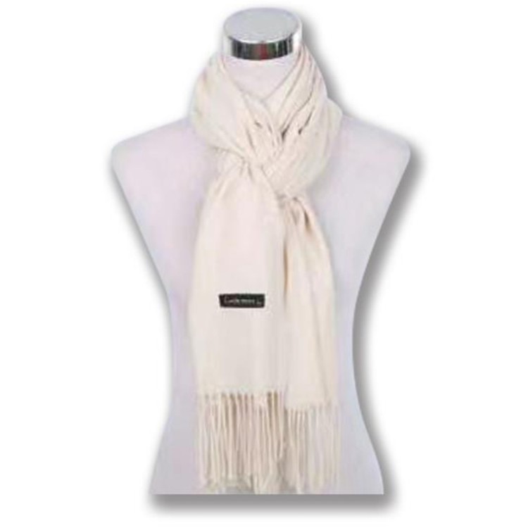 Cream pashmina scarf