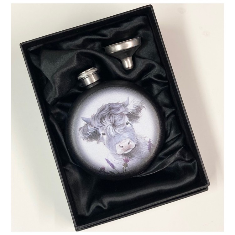 Drovers Gin hip flask