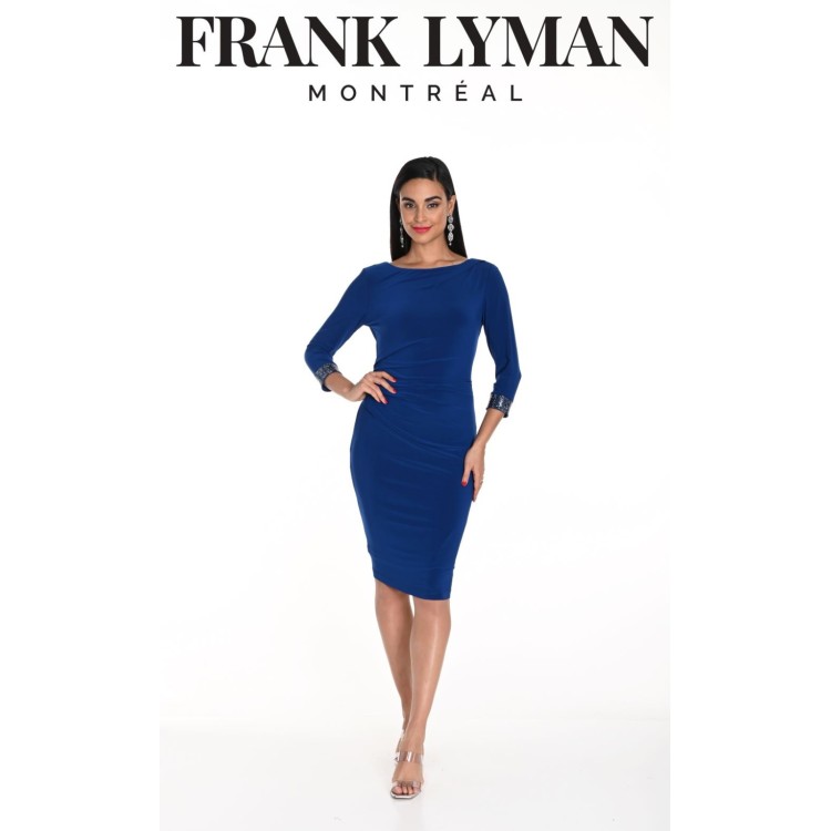Frank Lyman sequin sleeve dress