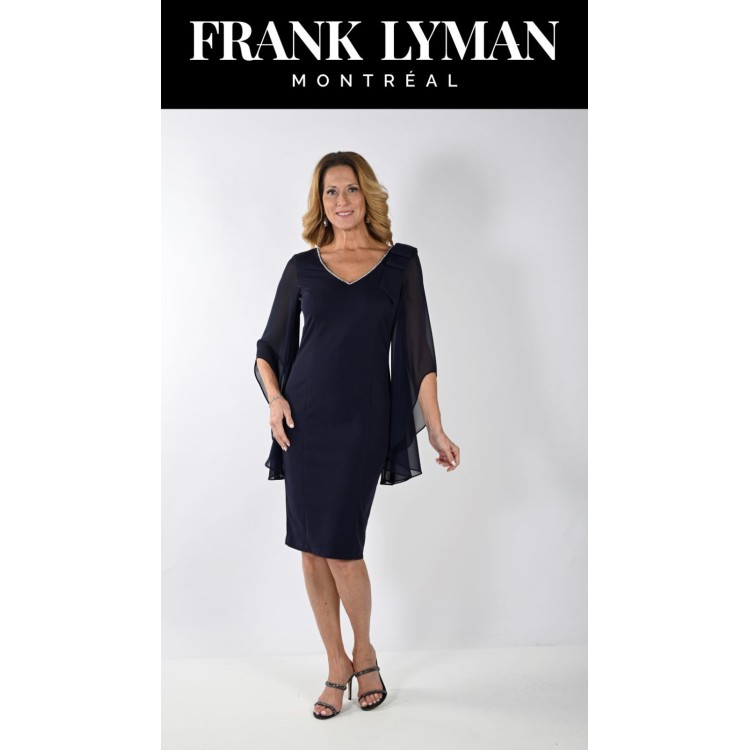 Frank Lyman V neck dress