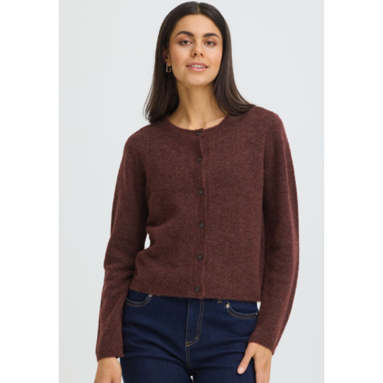 Fransa button front cardigan