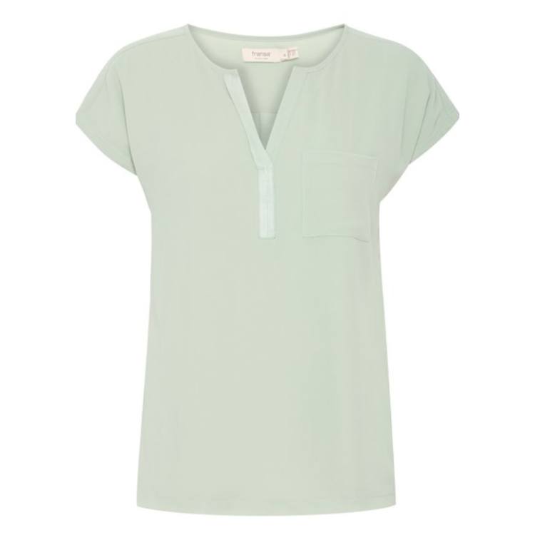 Fransa cap sleeve top