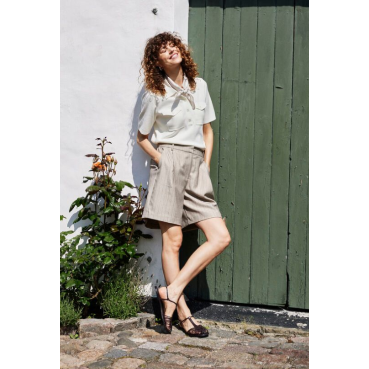 Fransa grey morn shorts