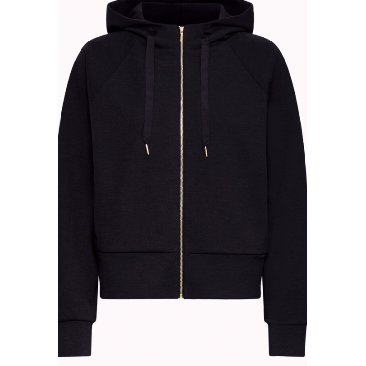 Fransa navy zip hoodie jacket