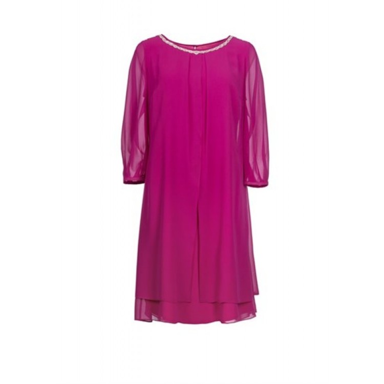 Godske chiffon coat style dress