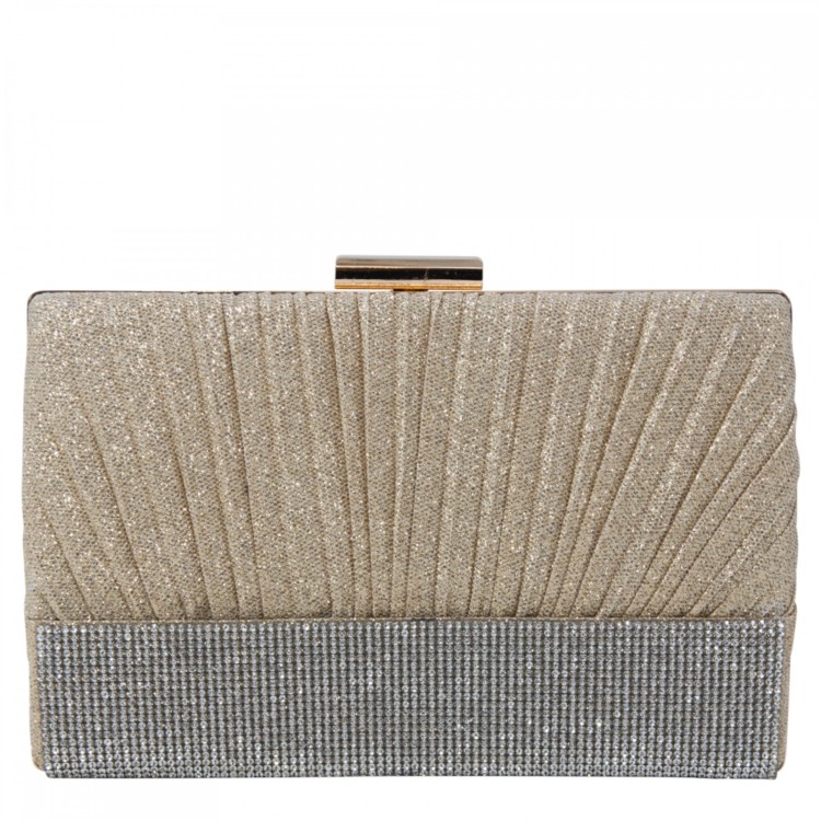 Glitter clutch bag