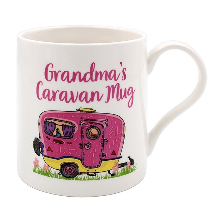 Grandma's caravan mug