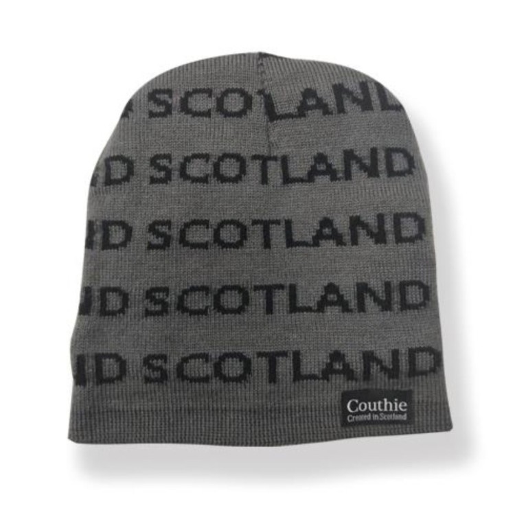 Grey Scotland Beanie hat