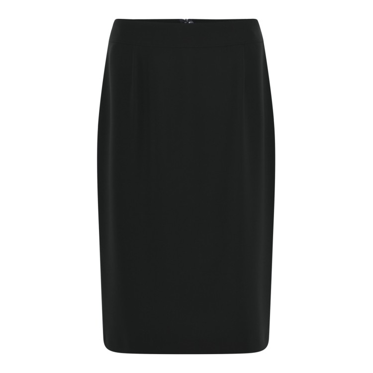 Habella black straight skirt
