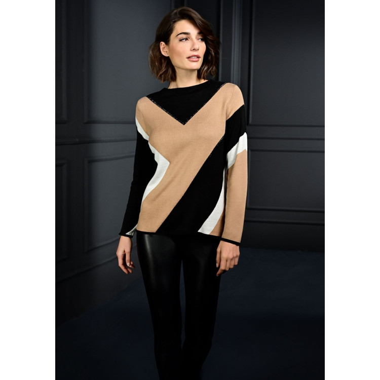 Habella intarsia sweater