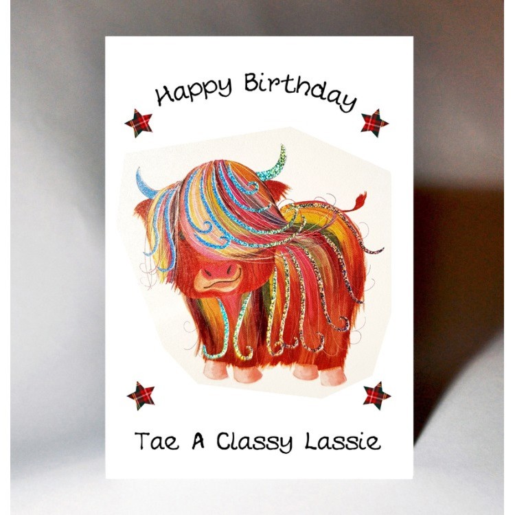 Wee Wishes Happy birthday classy lassie