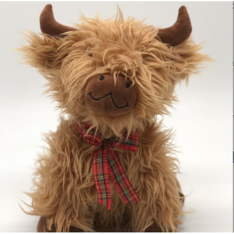 Highland cow door stop