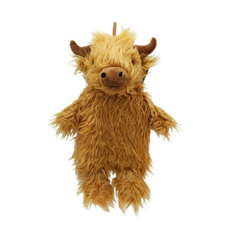 Highland cow hot water bottle 