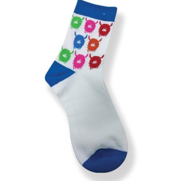 Highland cow socks