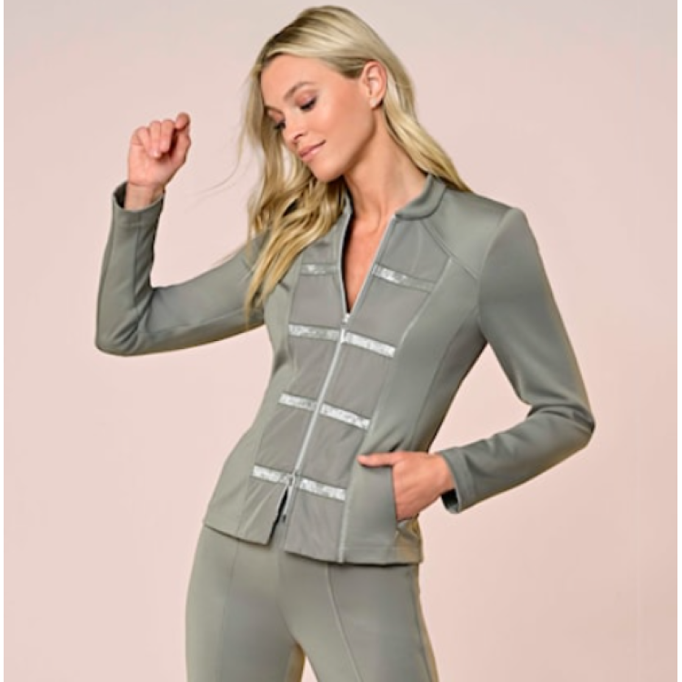 I'cona zip front jacket