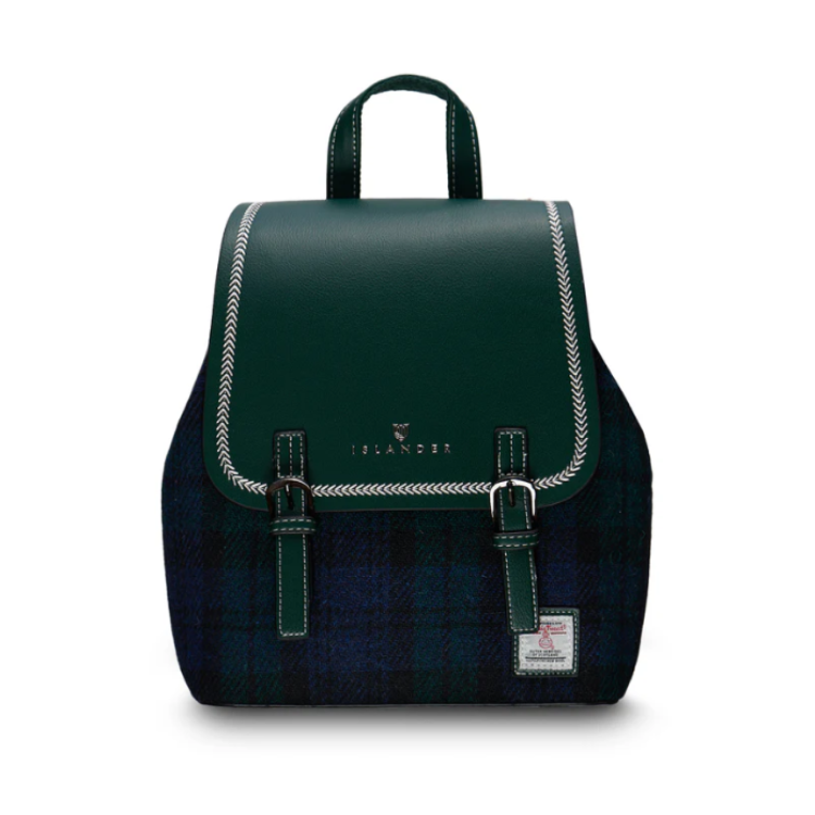 Islander Black watch back pack.