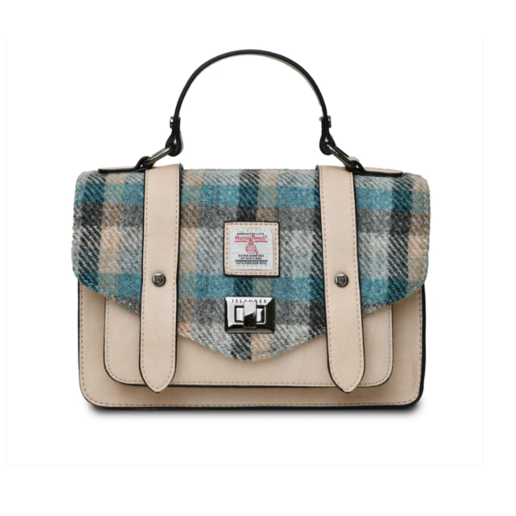 Islander tartan medium satchel