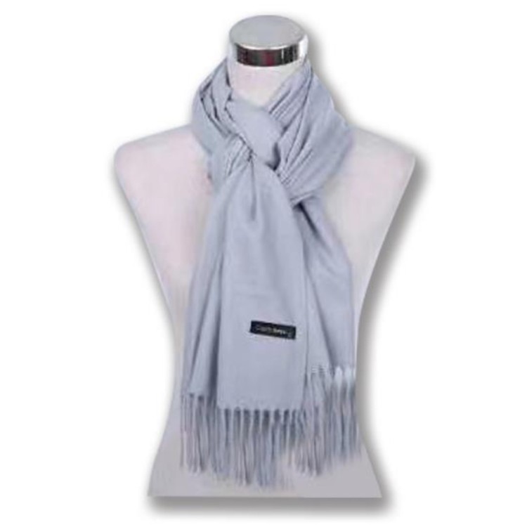 Light grey pashmina scarf