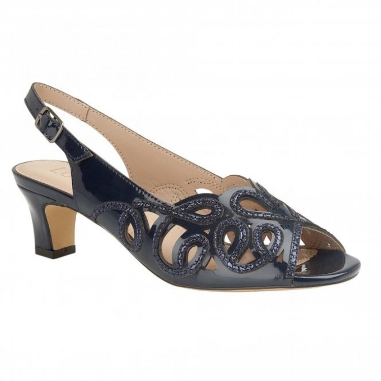 lotus Marianna Navy Sandal