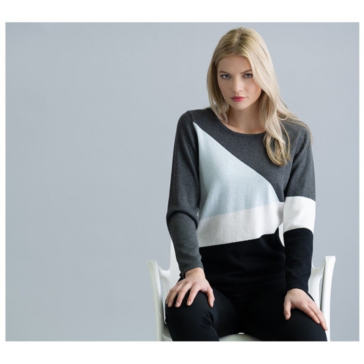 Marble Asymetrical Sweater