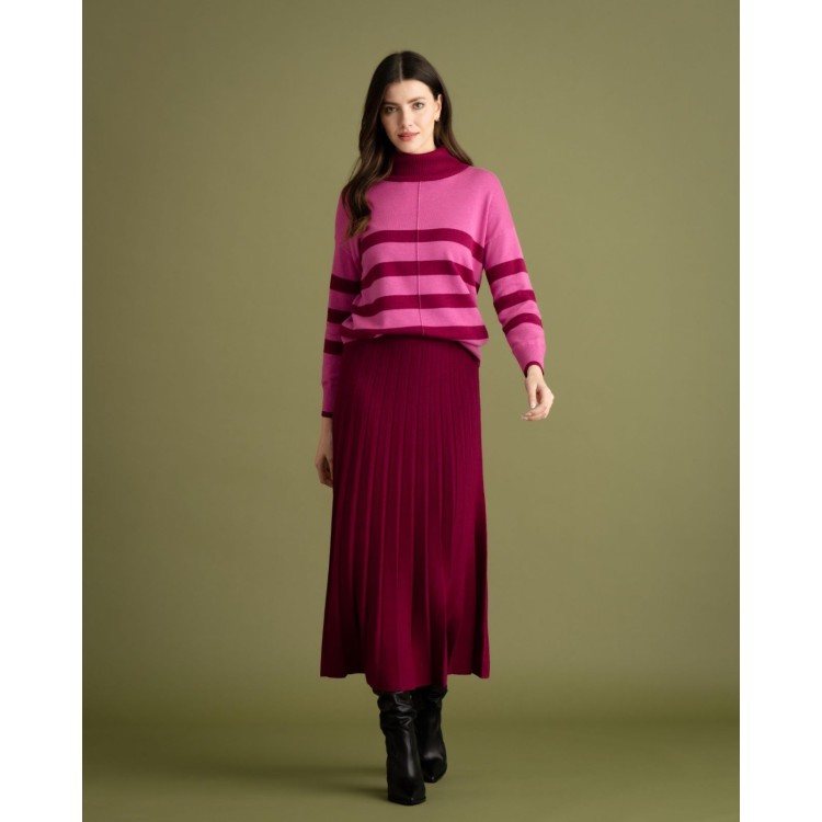 marble stripe sweater