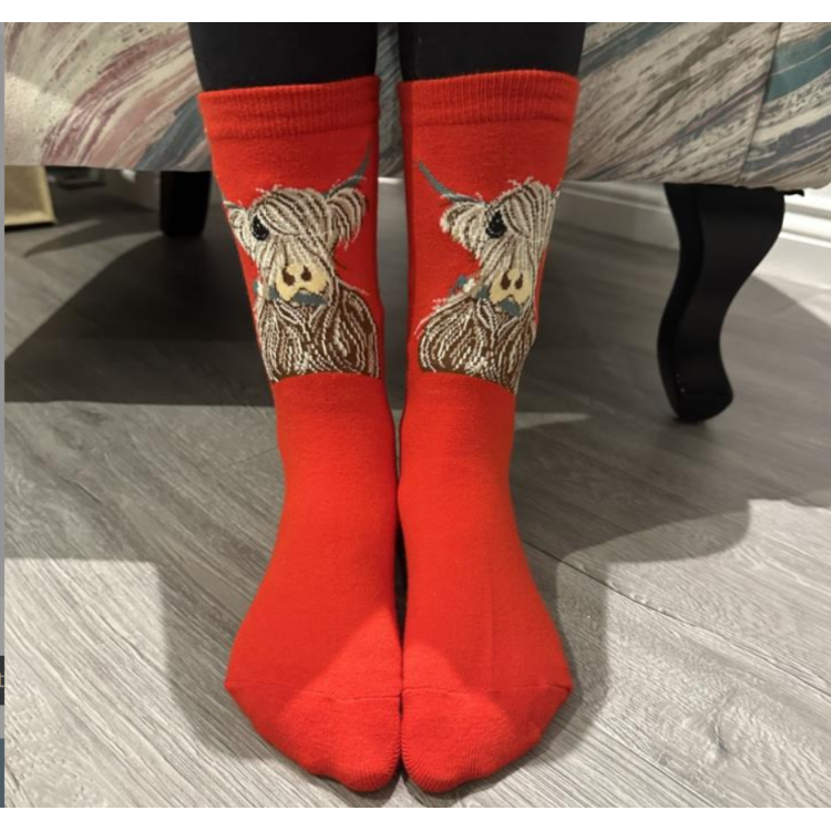 McMoo paint sock