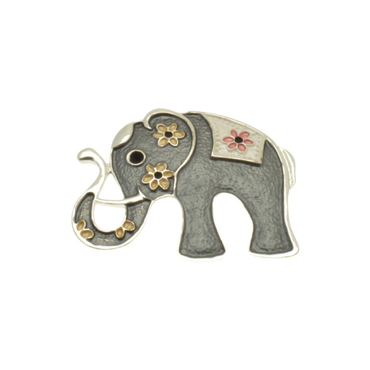 Miss Milly elephant magnetic brooch