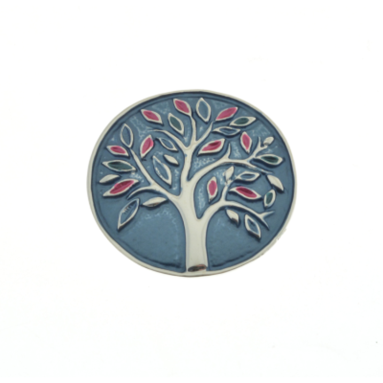 Miss Milly leafy magnetic brooch