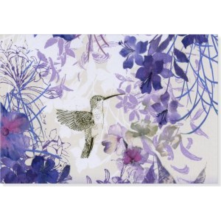 Note card humming bird