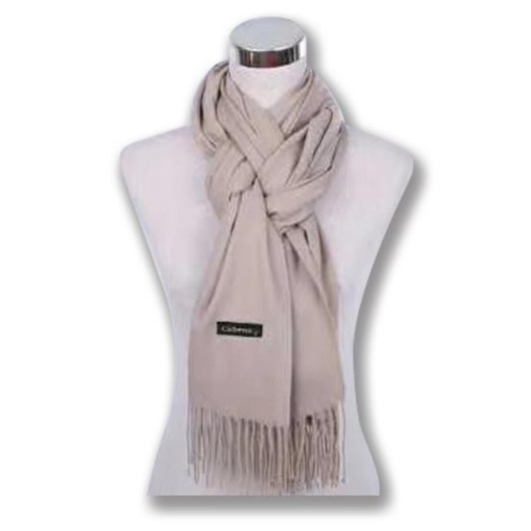 Oatmeal pashmina scarf