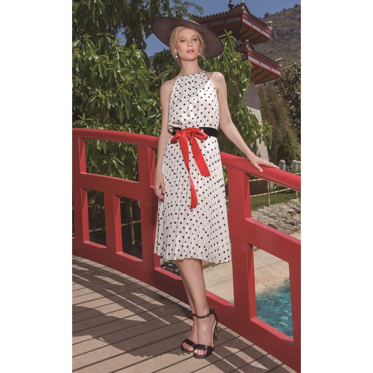 Olimara Rose spot dress