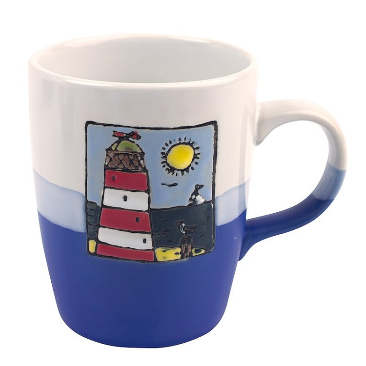 Red lighthouse  mug