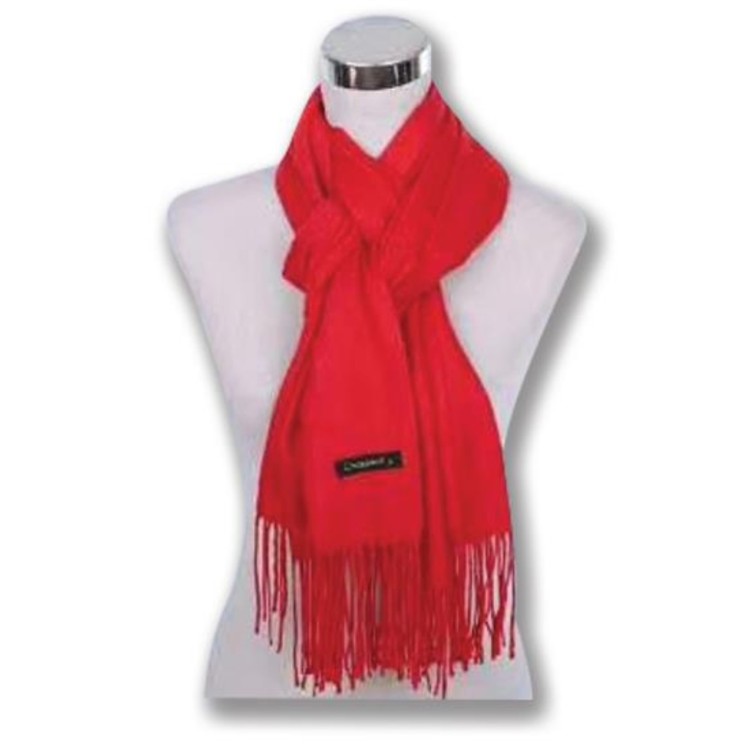 Red Pashmina scarf