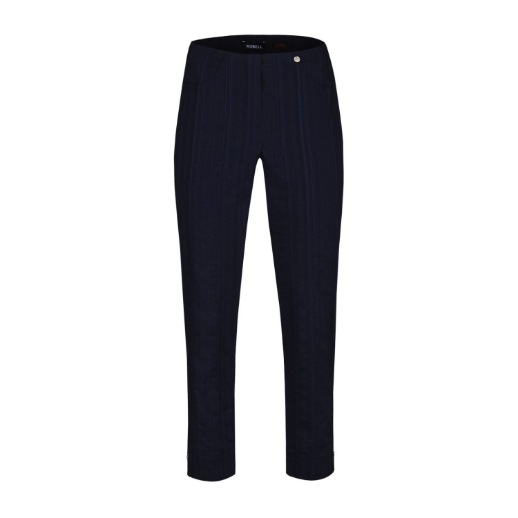 Robell Bella 09 navy Capri pant