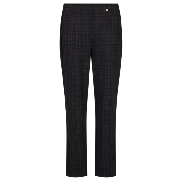 Robell Bella check trouser