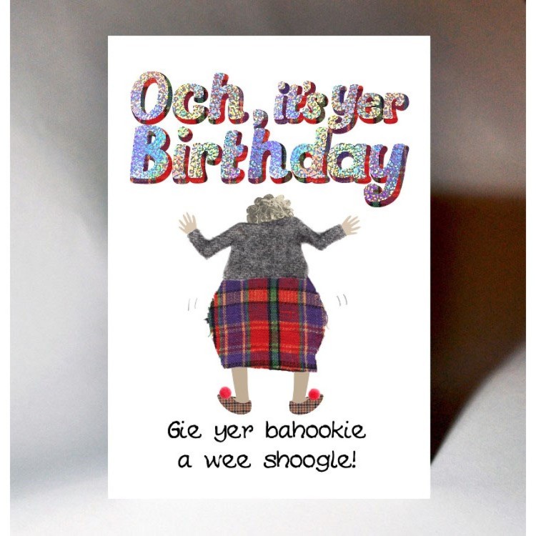 Wee Wishes Shoogle yer bahookie