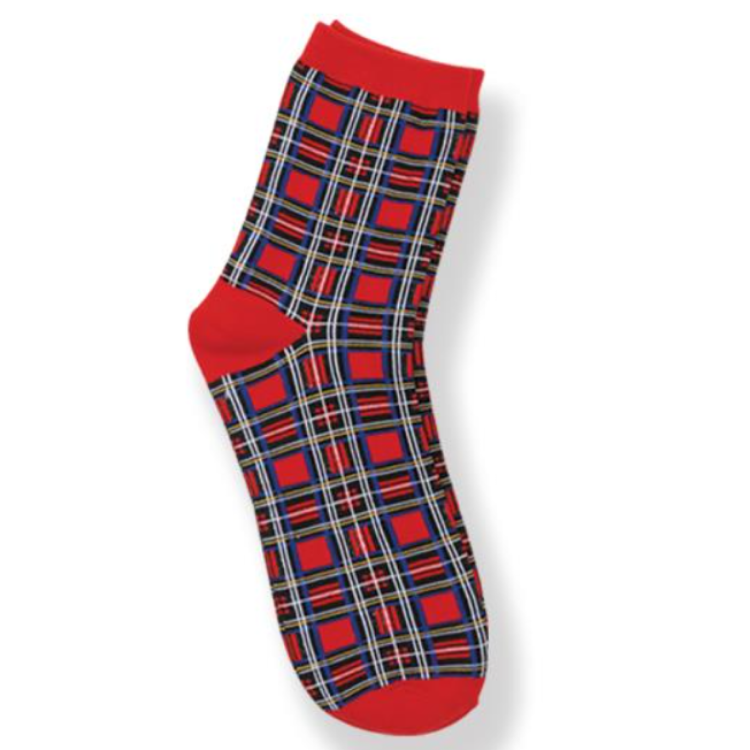 Tartan socks