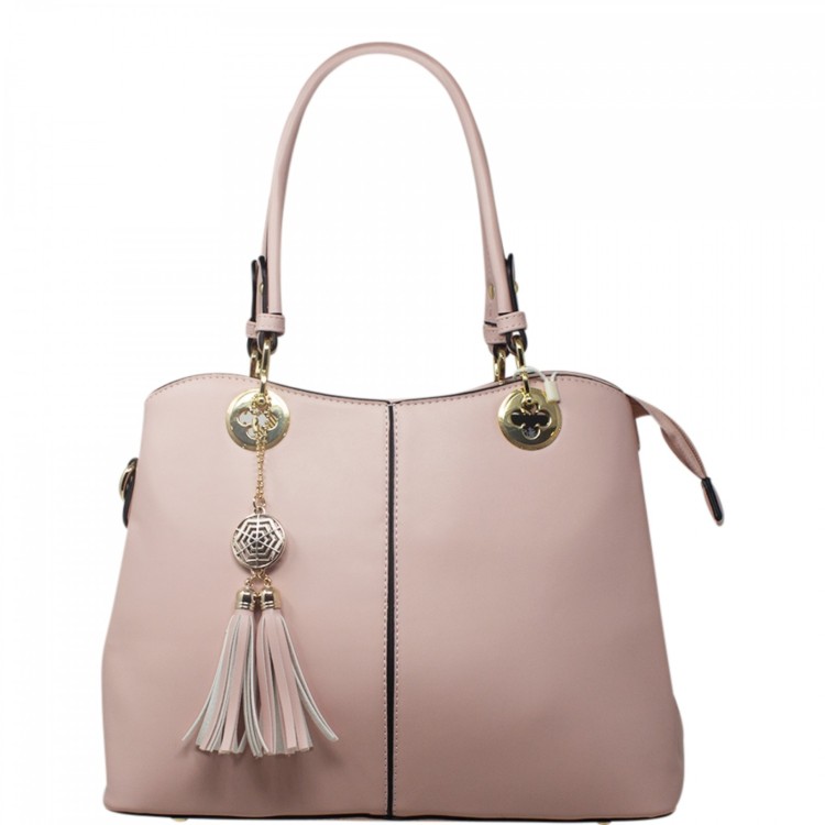 Tassel detail tote