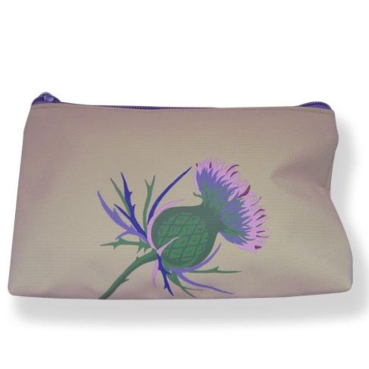 Thistle cosmetic bag
