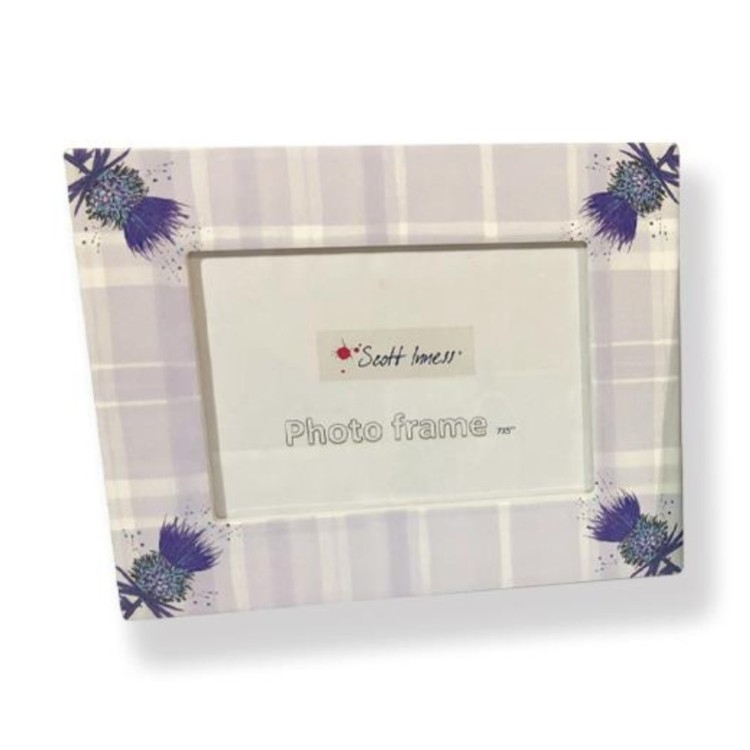 Thistle photo frame 7x 5